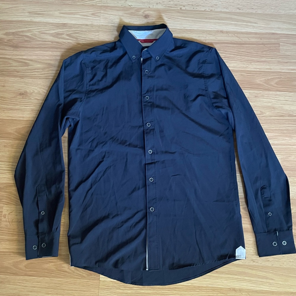 G Fried Denim - Navy Blue Men’s Button Down